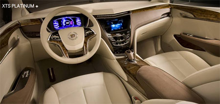 Photo Cadillac XTS Platinum Concept interior